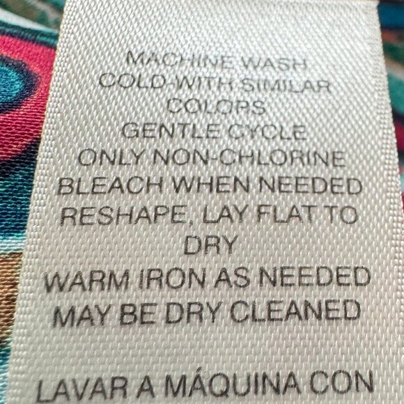 Chico’s Jacquard Button-Front Jacket – Pink – Size 3P Petite - Picture 9 of 11